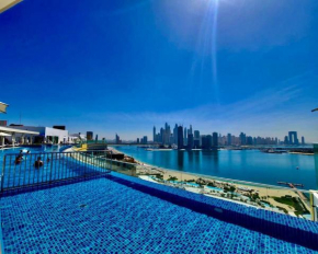 Elegant Palm 1 Bed with Rooftop Infinity Pool